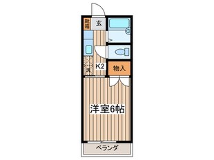 グランジュールＢ棟の物件間取画像